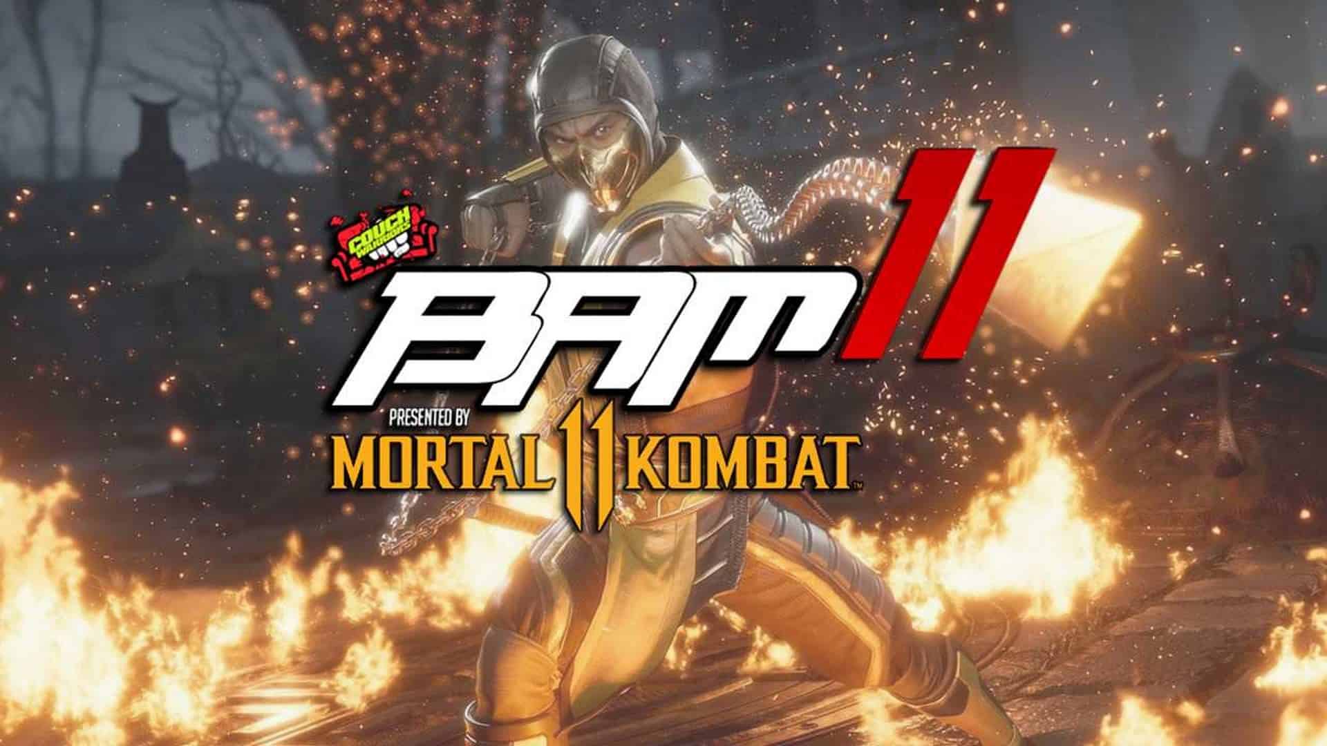 CouchWarriors Announce Mortal Kombat 11 As Platinum Sponsor for BAM11