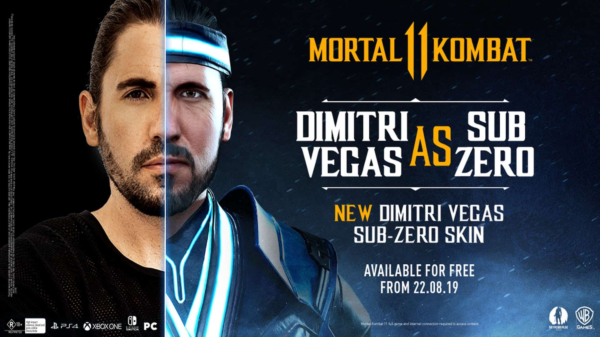 Mortal Kombat 11 Signature Sub-Zero Themed Character Skin Revealed