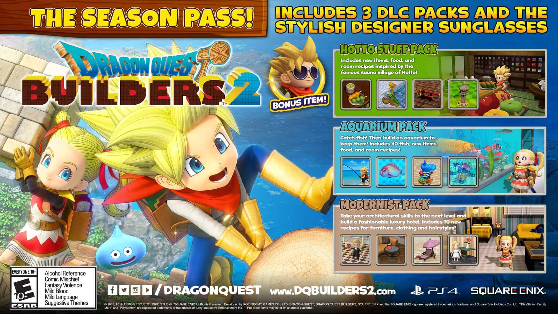 Dragon Quest Builders 2 Gets Even Bigger With New Season Pass Content Available Now For Playstation 4