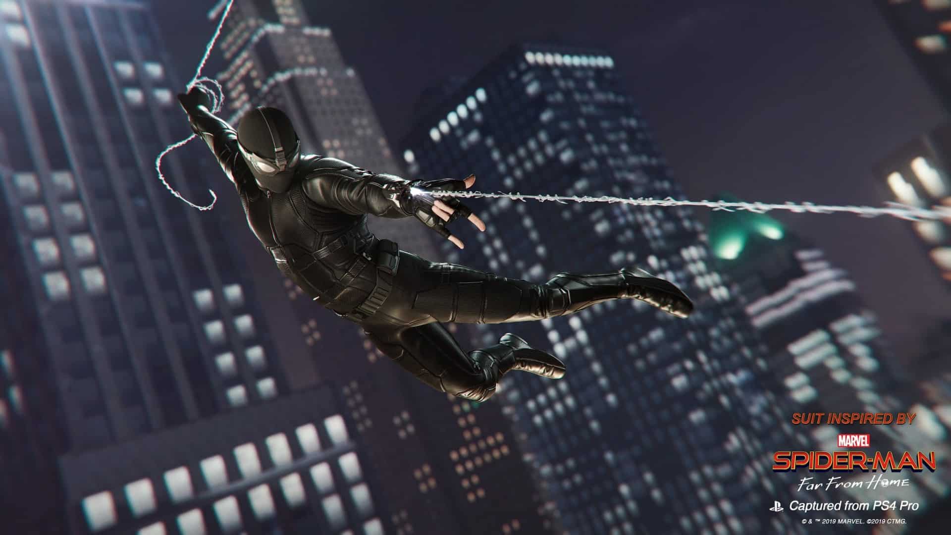 Far From Home Swings Into Marvel’s Spider-Man With Two Brand-New Spidey suits