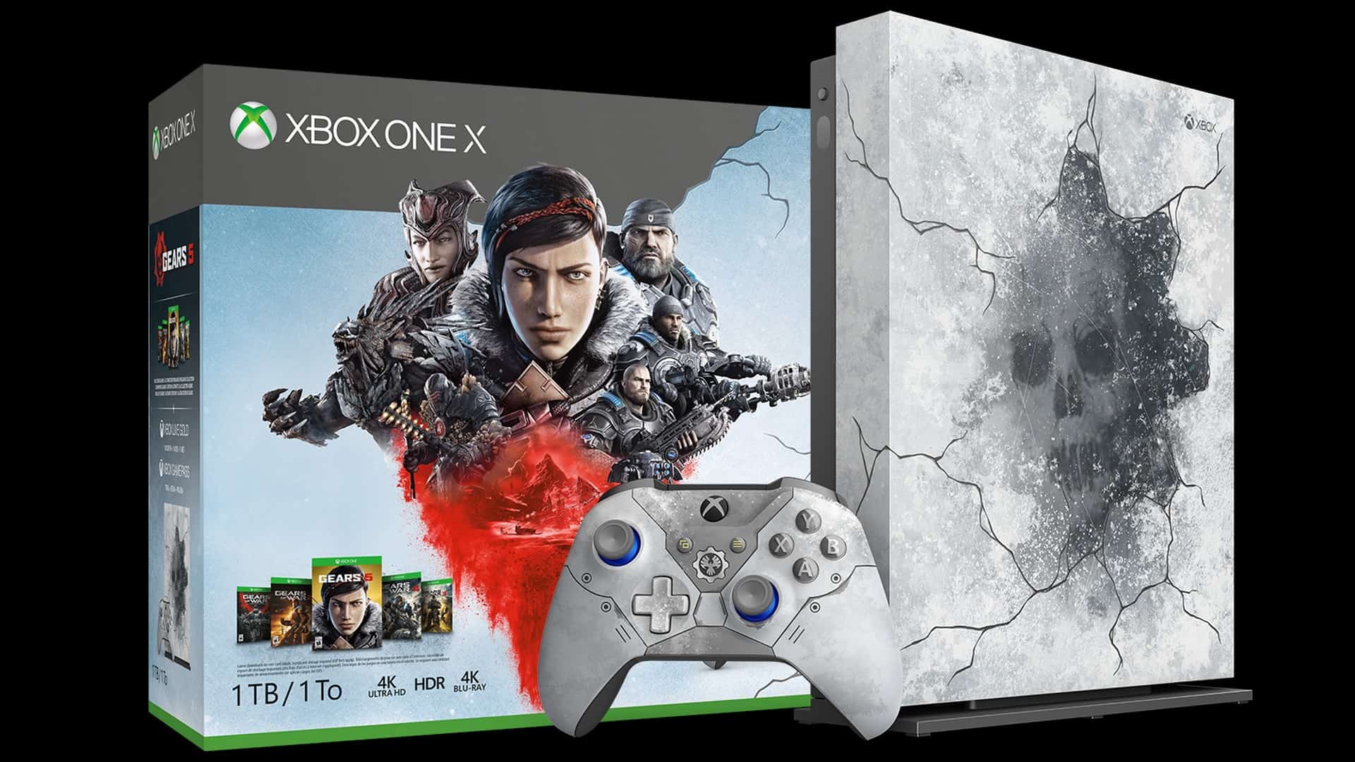 Gears 5 Limited Edition Xbox One X Console & Accessories Available for Preorder Now