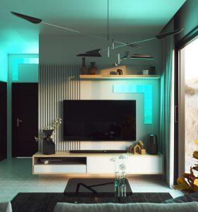 Nanoleaf’s ‘Touch Actions’ Will Magically Turn Your Lights Into Smart Buttons 5 Nanoleaf Canvas Entertainment Space https://www.mkaugaming.com/nanoleafs-touch-actions-will-magically-turn-your-lights-into-smart-buttons/