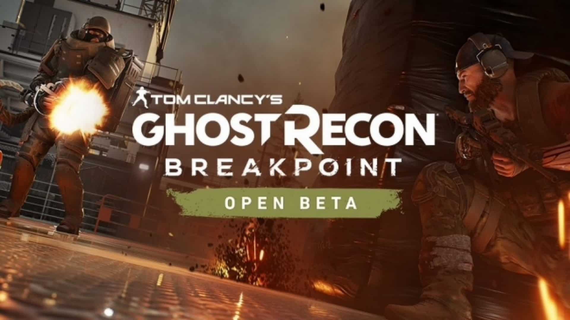 Ghost Recon Breakpoint Announces Open BETA Dates