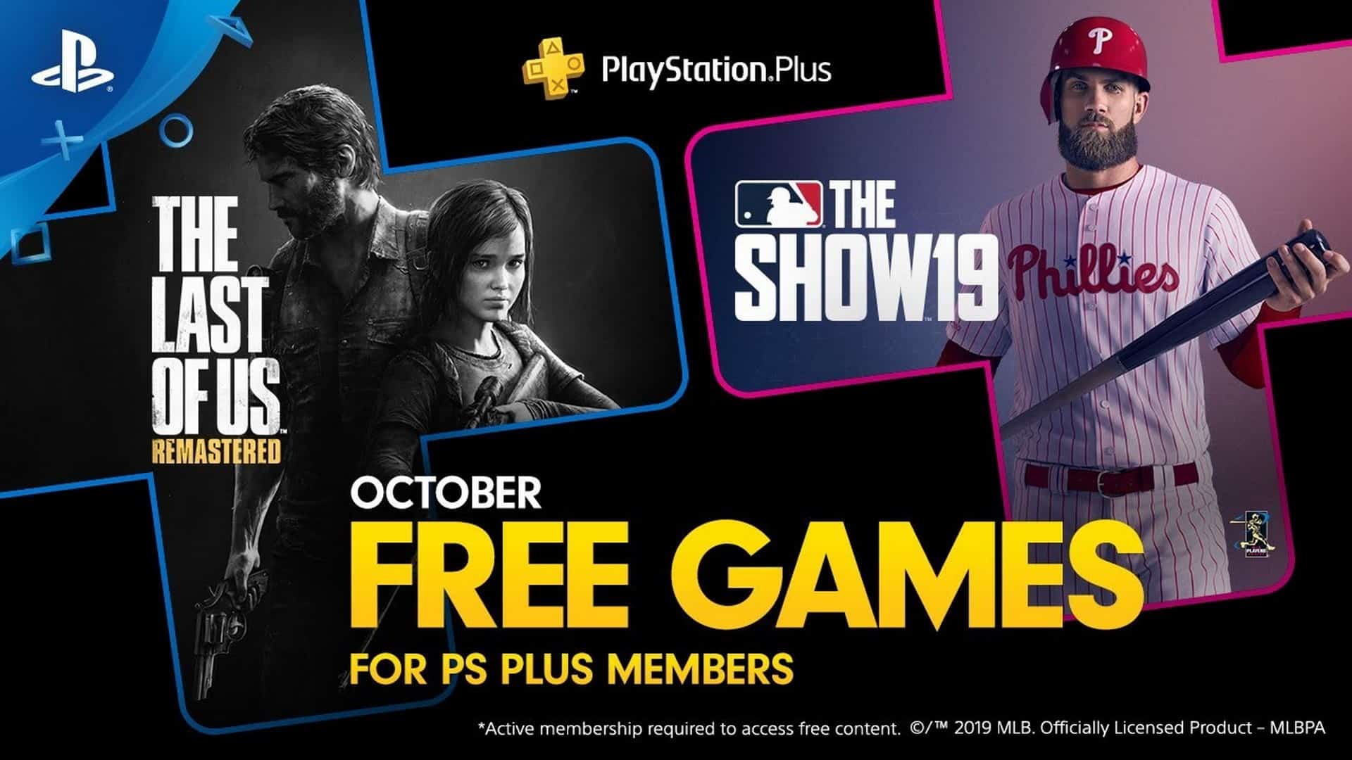 Sæson i gang virksomhed PlayStation Plus Games October - The Last Of Us Remastered And MLB The Show  19 | MKAU Gaming