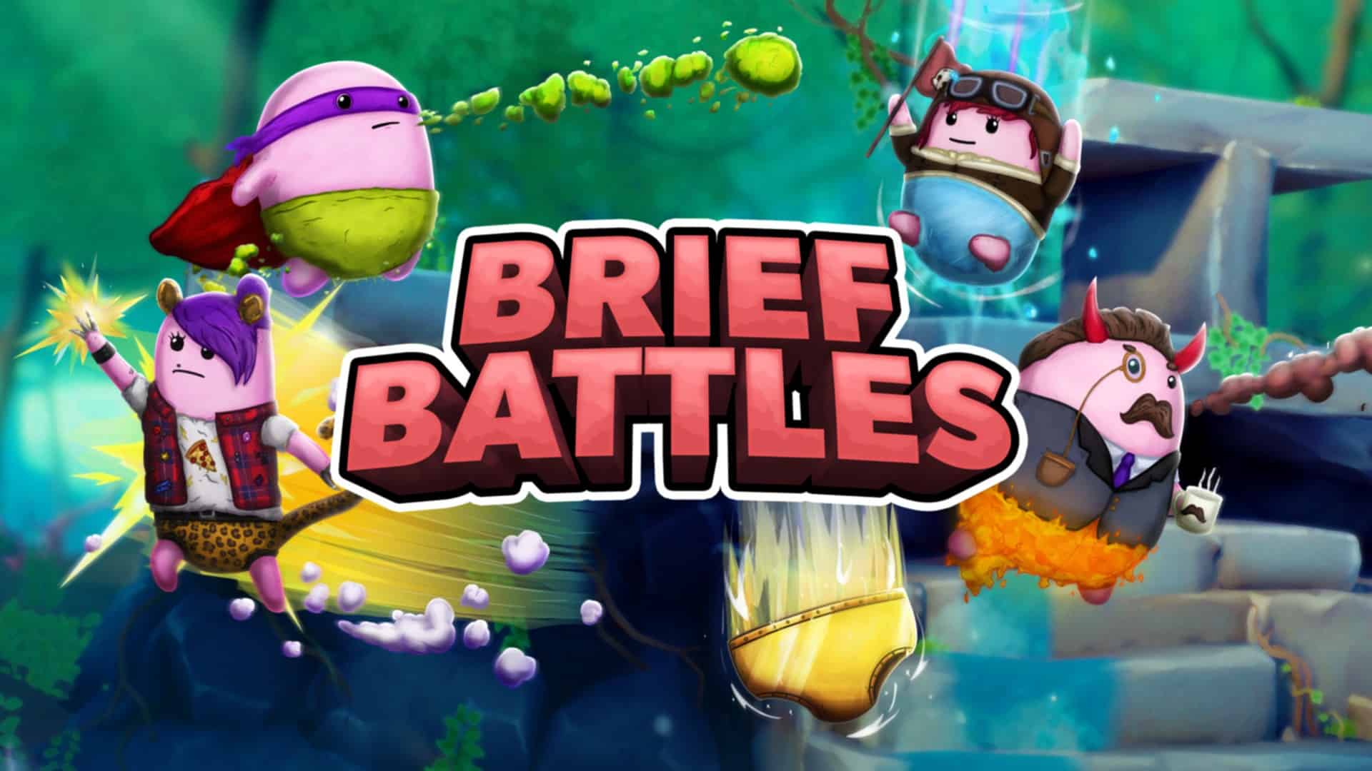 Prepare for Couch Co-op Underwearfare in Brief Battles Feb 21 on Nintendo Switch