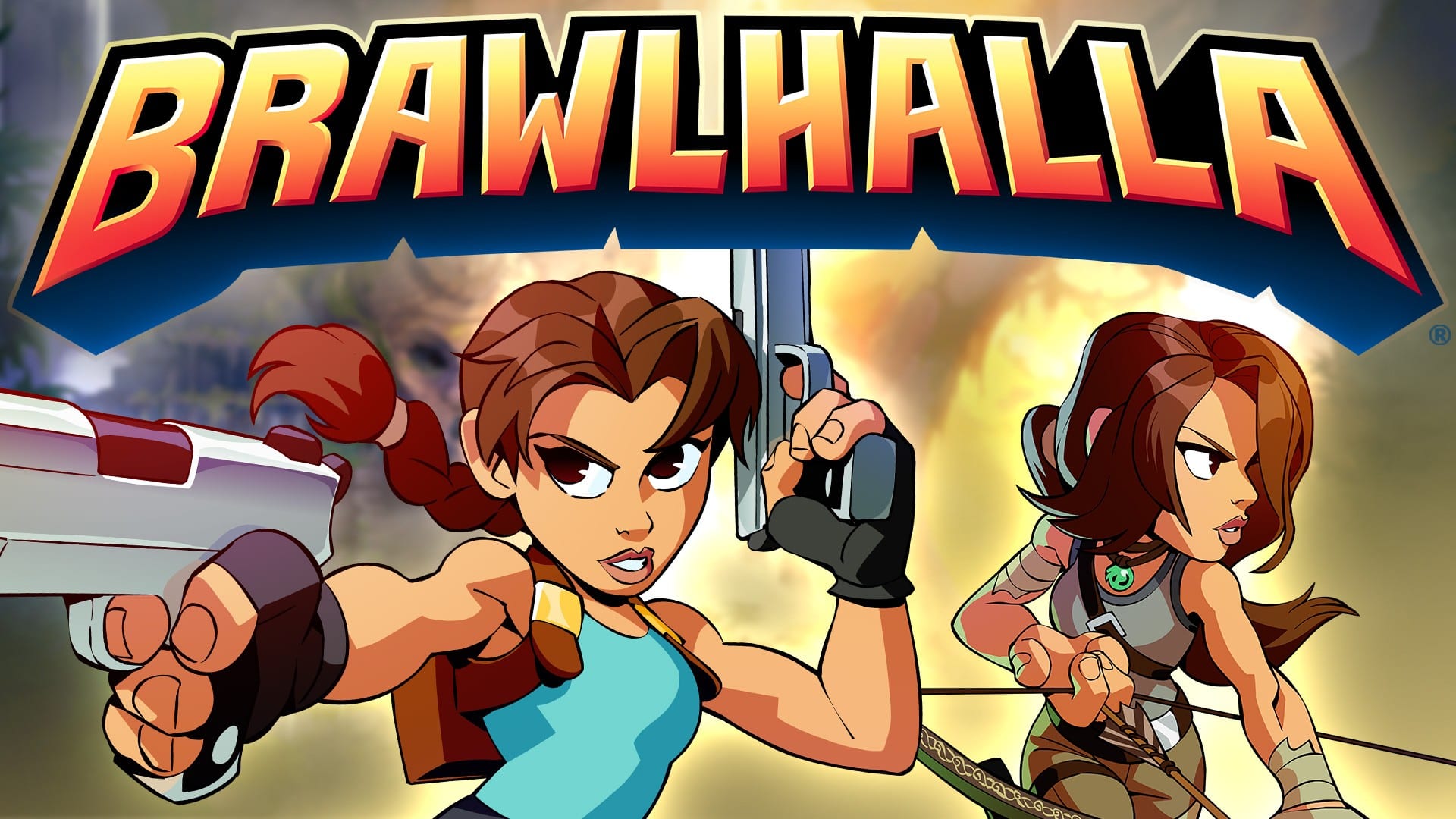 Lara Croft From Crystal Dynamics’ Tomb Raider Joins BRAWLHALLA As An Epic Crossover Today