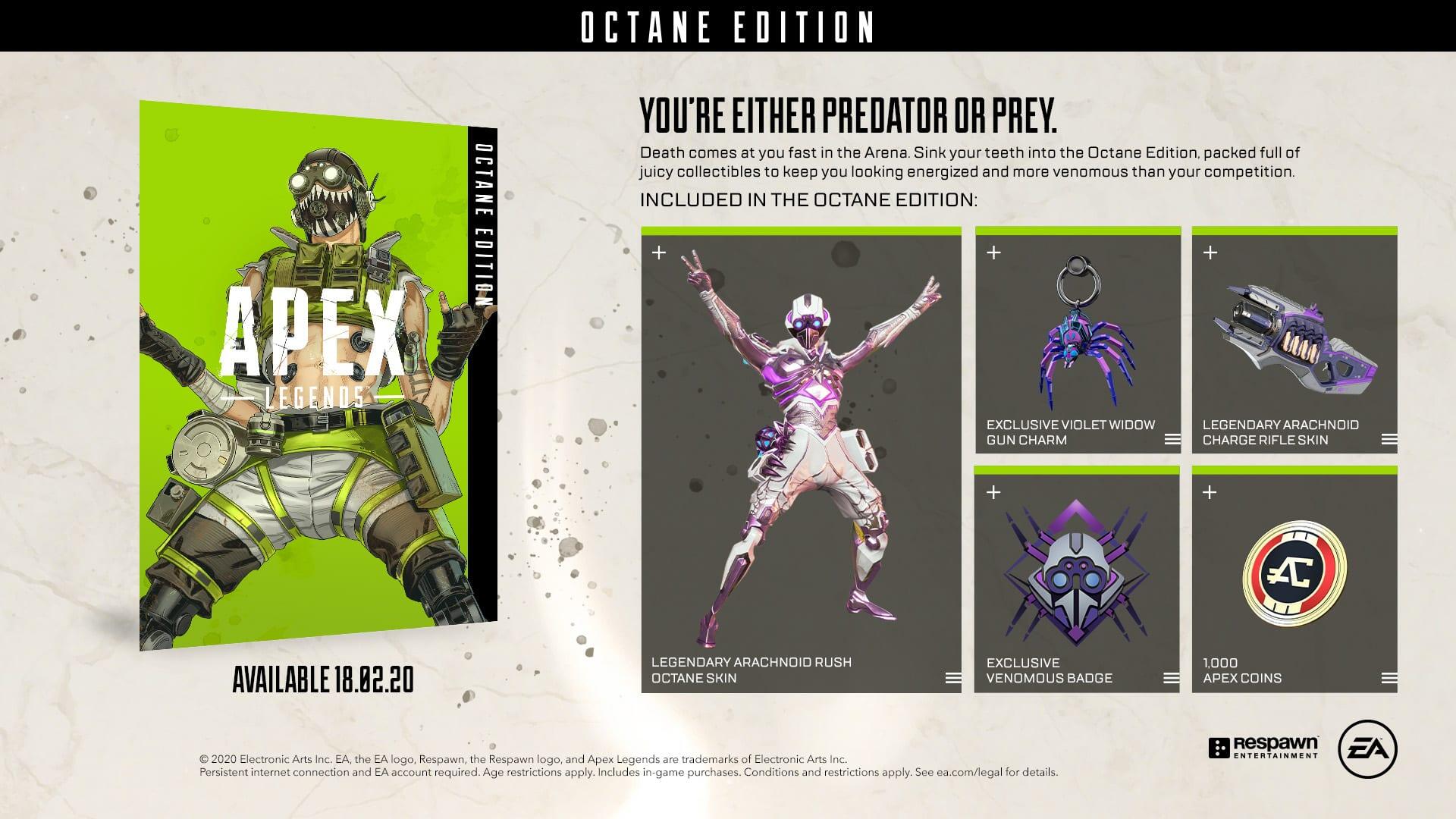 Apex Legends Octane Edition Available Now Mkau Gaming