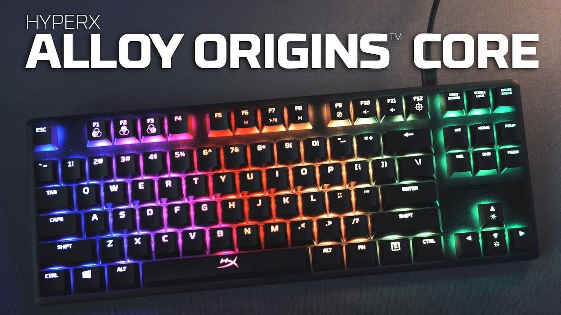 HyperX Alloy Origins Core Tenkeyless RGB Mechanical Gaming Keyboard