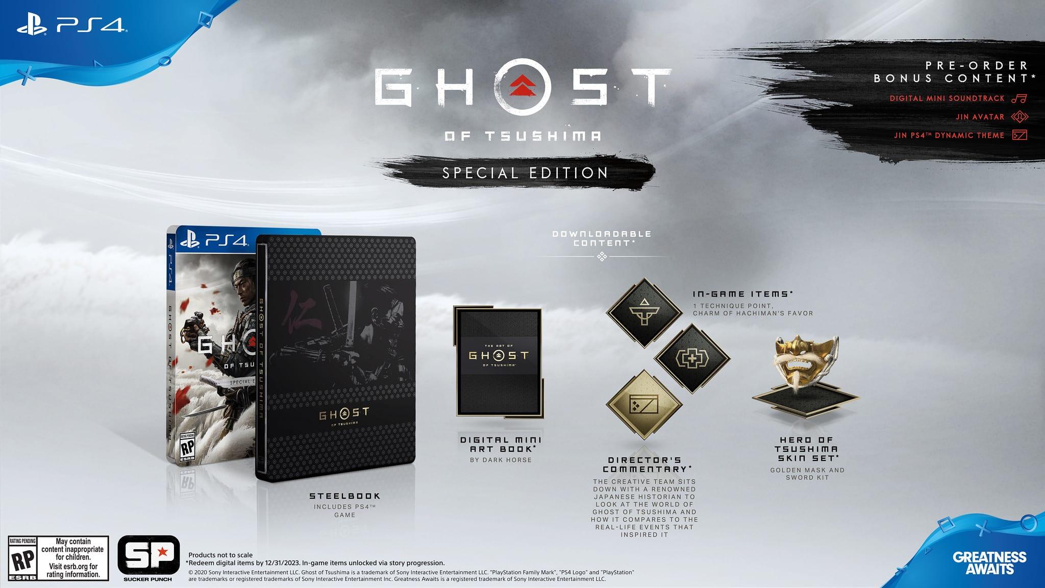 Ghost of Tsushima Launches On 26th June, Collector's & Digital
