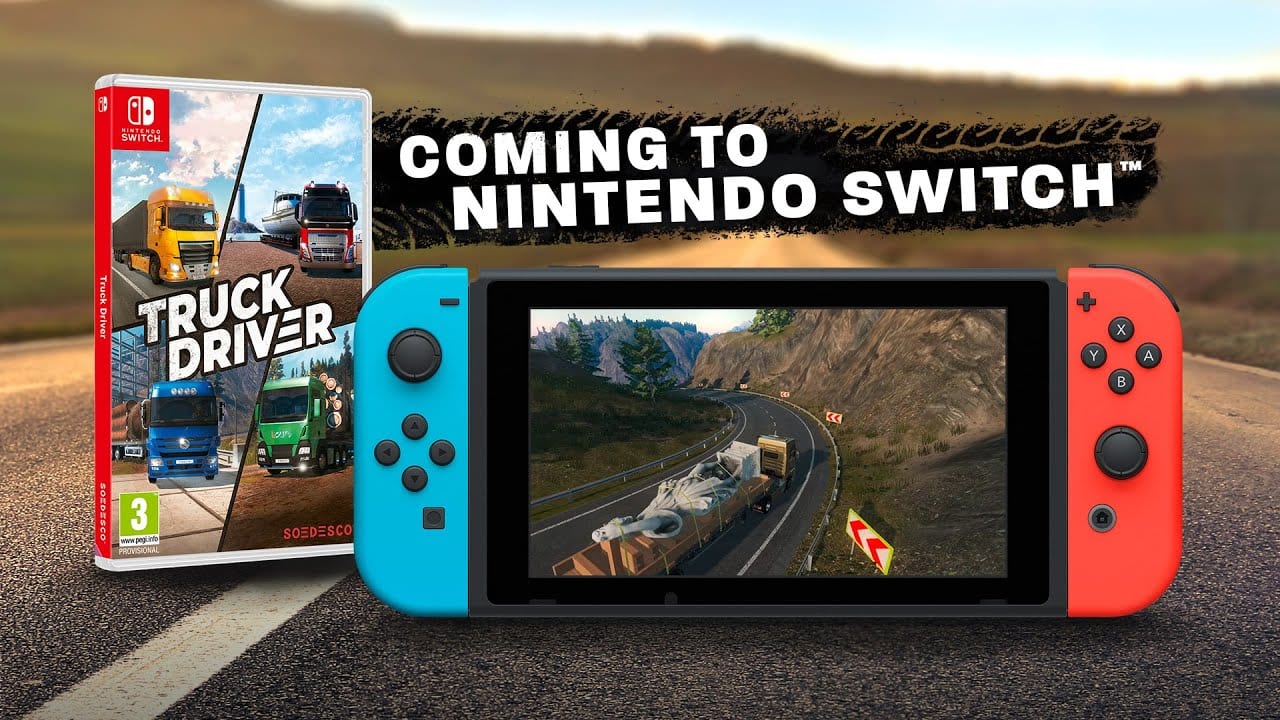 Truck Driver Is Gearing Up for A Nintendo Switch Launch