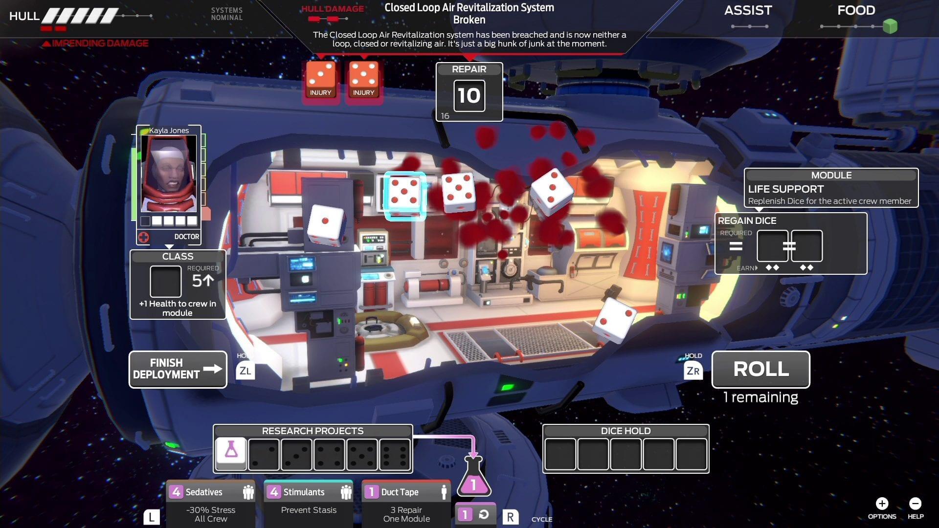 Tharsis (Nintendo Switch) - Review 2 4 Crew Taking Damage1 https://www.mkaugaming.com/all-review-list/tharsis-nintendo-switch-review/