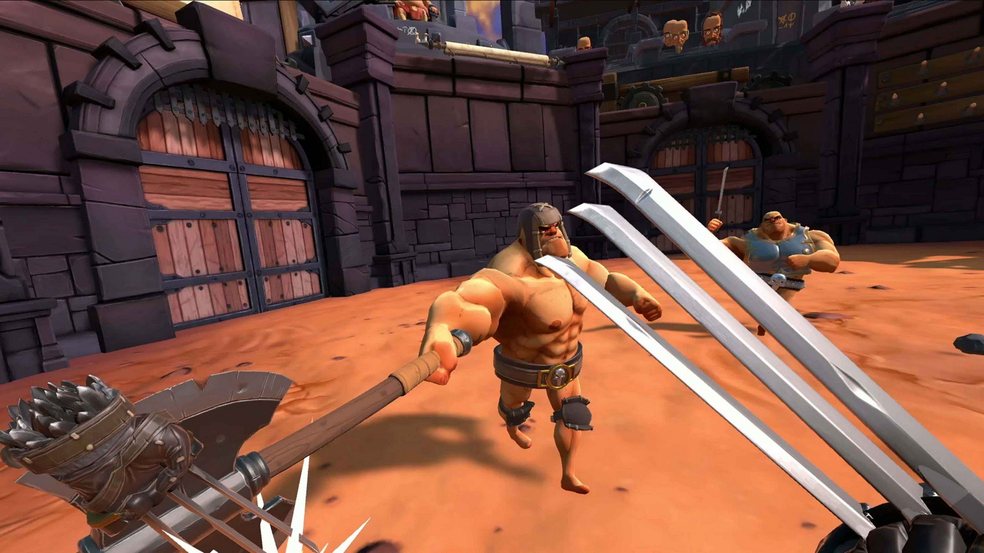 GORN (PSVR) - Review 2 2020 05 21 00036 https://www.mkaugaming.com/all-review-list/gorn-psvr-review/