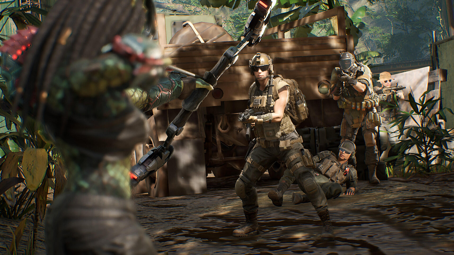 Predator: Hunting Grounds - Review 3 predator hunting grounds screenshot 03 ps4 04dec19 en us https://www.mkaugaming.com/all-review-list/predator-hunting-grounds-review/