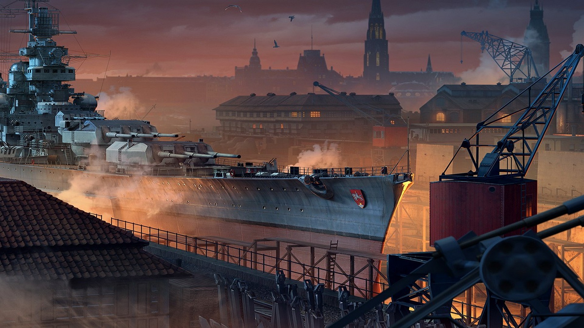 New Hamburg Dockyard Ready To Construct In World of Warships