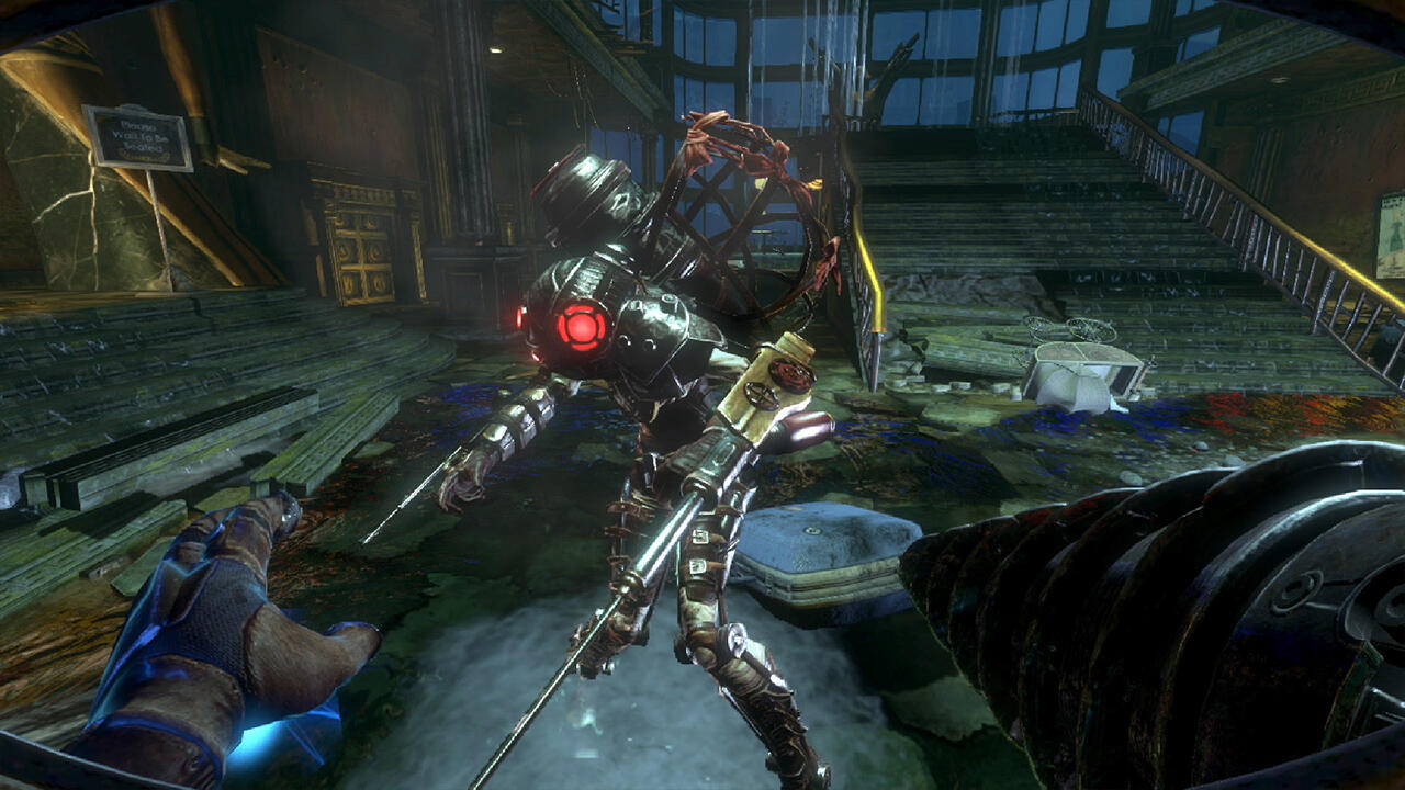 bioshock the collection switch screenshot04 https://www.mkaugaming.com/all-review-list/bioshock-the-collection-nintendo-switch-review/