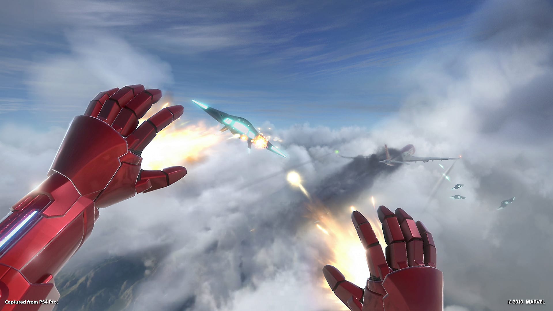 Marvel's Iron Man VR - Review 1 marvels iron man repulsor screen 01 ps4 us 04sep19 https://www.mkaugaming.com/all-review-list/marvels-iron-man-vr-review/