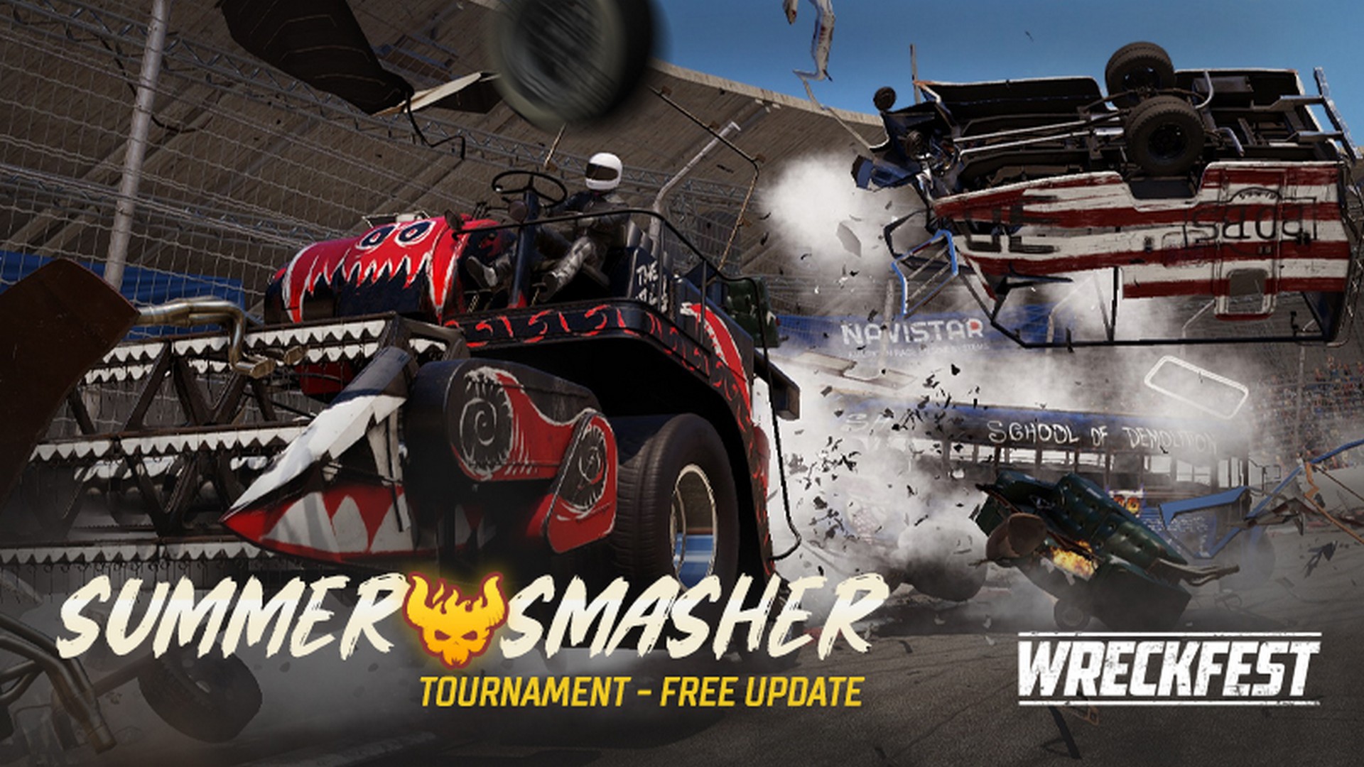 Wreckfest Launches The SUMMER SMASHER Tournament – Can You Unlock The Hellvester?