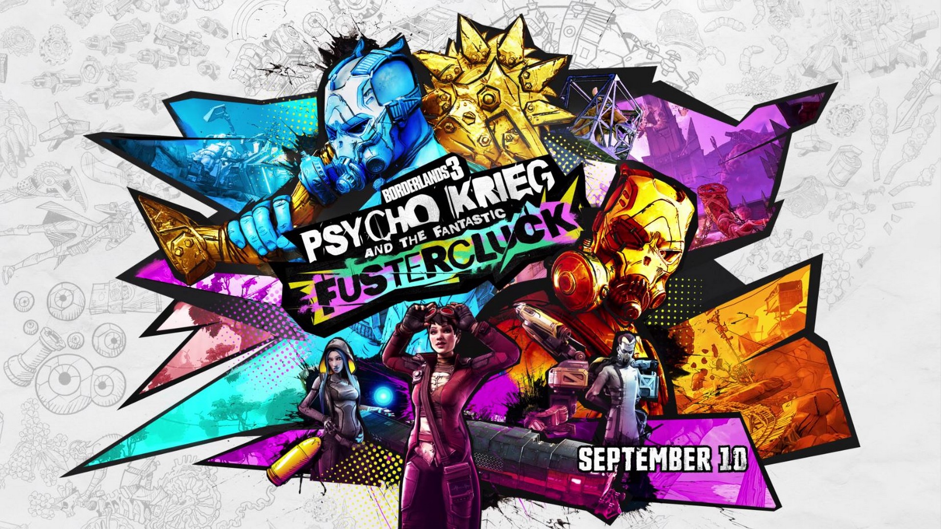 Borderlands 3 Add-on ‘Psycho Krieg and the Fantastic Fustercluck’ Is Out Now