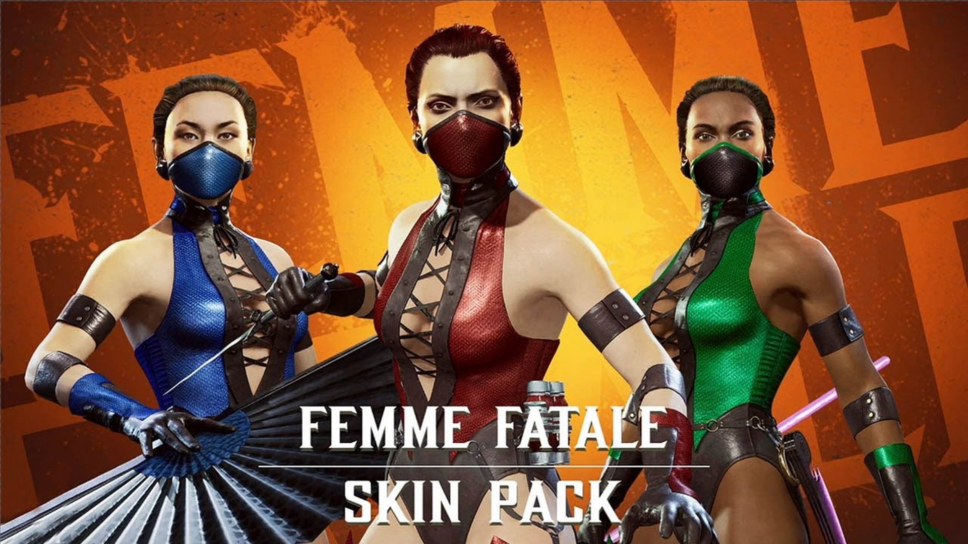 New Klassic Femme Fatale Character Skin Pack Available Now as Part of Mortal Kombat 11: Aftermath Expansion