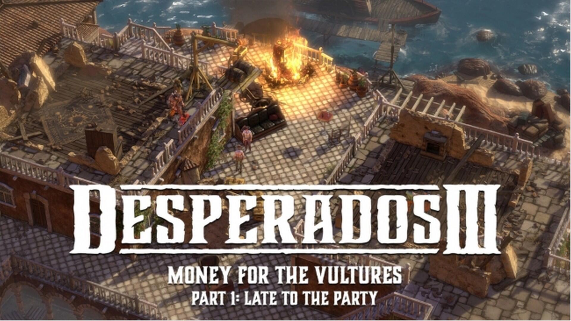 A Feast For The Vultures: New Desperados III DLC Adds Full New Mission