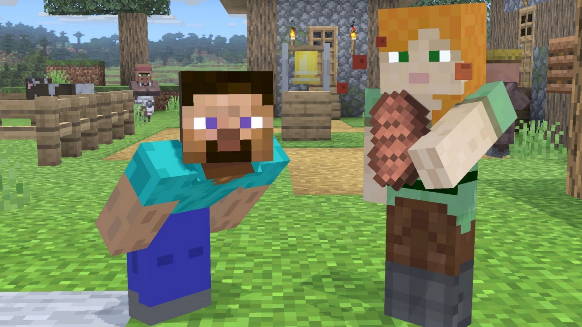 Steve And Alex From Minecraft To Join The Cast Of Super Smash Bros. Ultimate