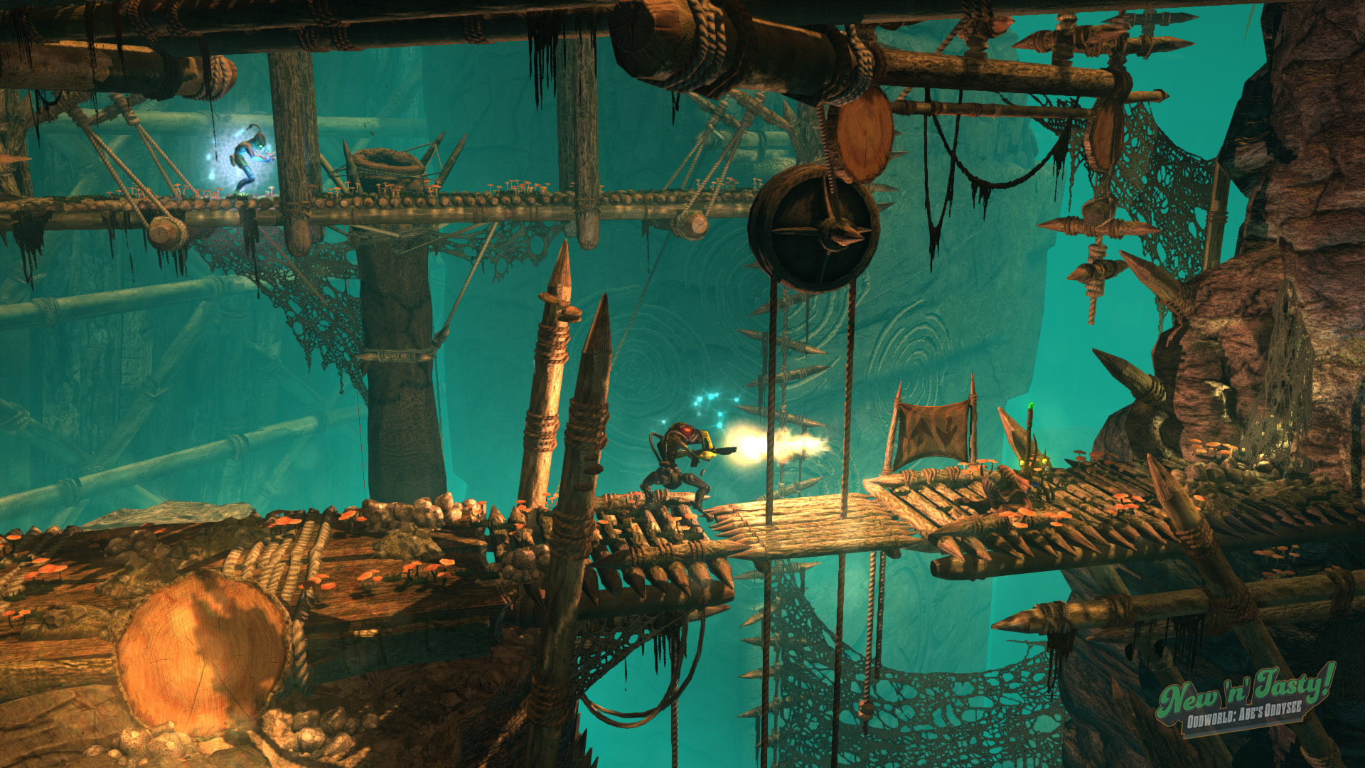 Oddworld: New ‘N’ Tasty! - Review 2 https://www.mkaugaming.com/all-review-list/oddworld-new-n-tasty-review/