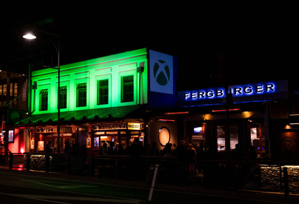 Xbox ANZ Transforms Queenstown Into ‘Greenstown’ 3 Greenstown 16 https://www.mkaugaming.com/xbox-anz-transforms-queenstown-into-greenstown/