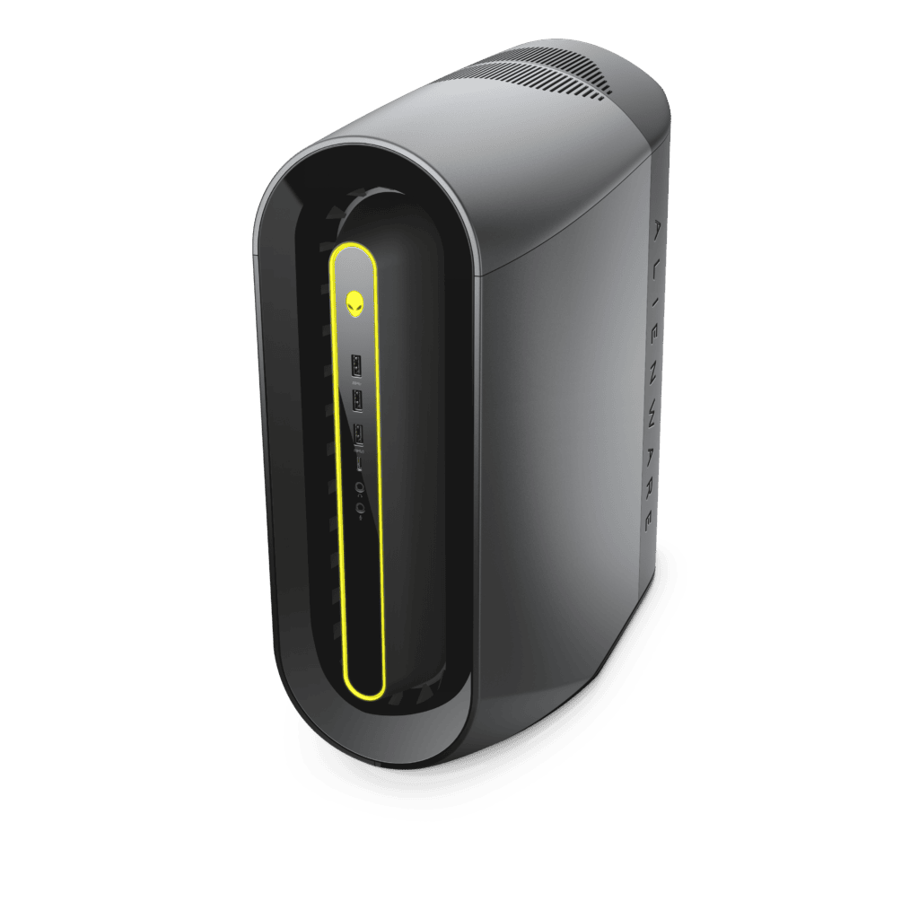 Alienware Aurora Alienware Aurora Ryzen Edition R10 Faced Left https://www.mkaugaming.com/new-guts-more-glory-alienware-beefs-up-its-gaming-rigs/