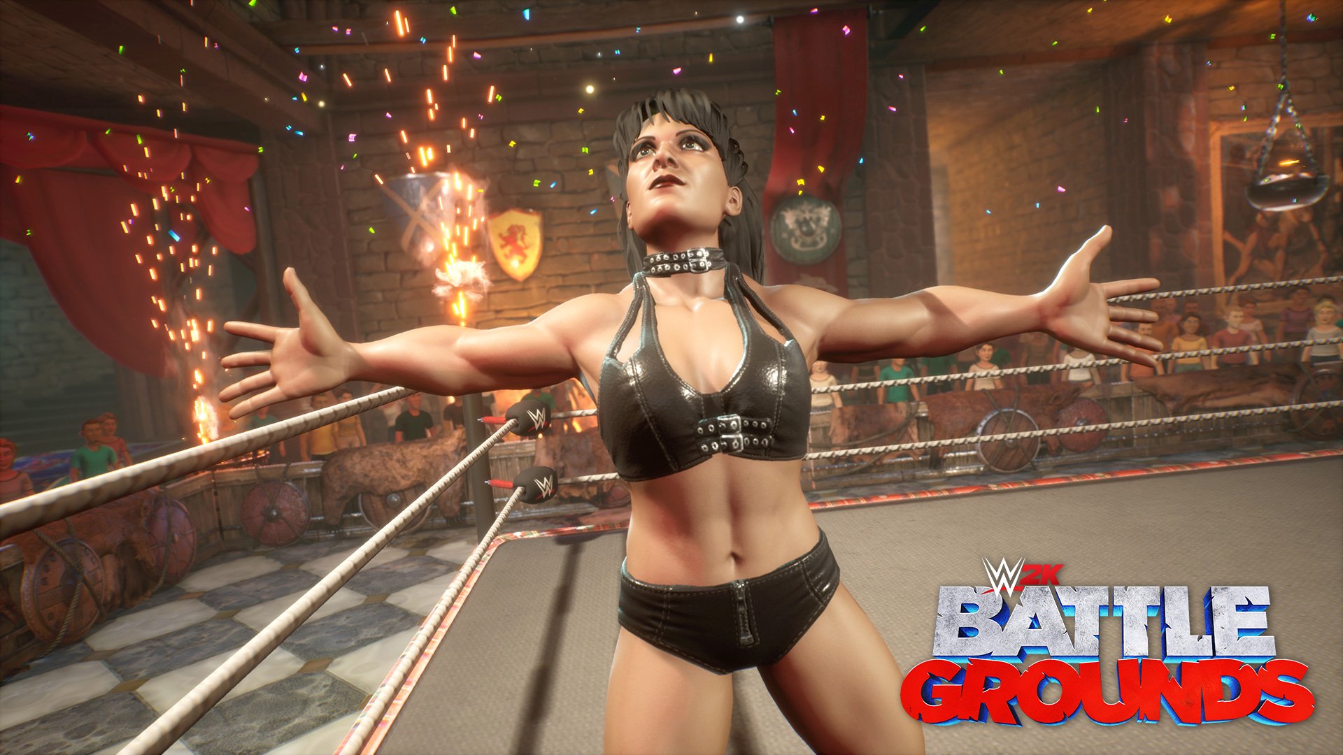 WWE Hall of Famers Chyna and Mark Henry Headline Fourth  WWE 2K Battlegrounds Roster Update