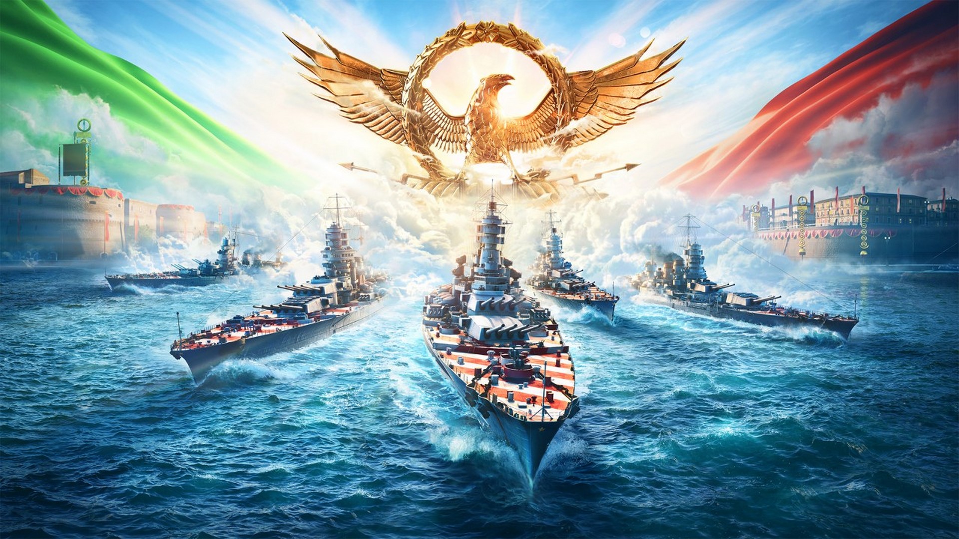 New Italian Battleships Arrive In Early Access For World of Warships