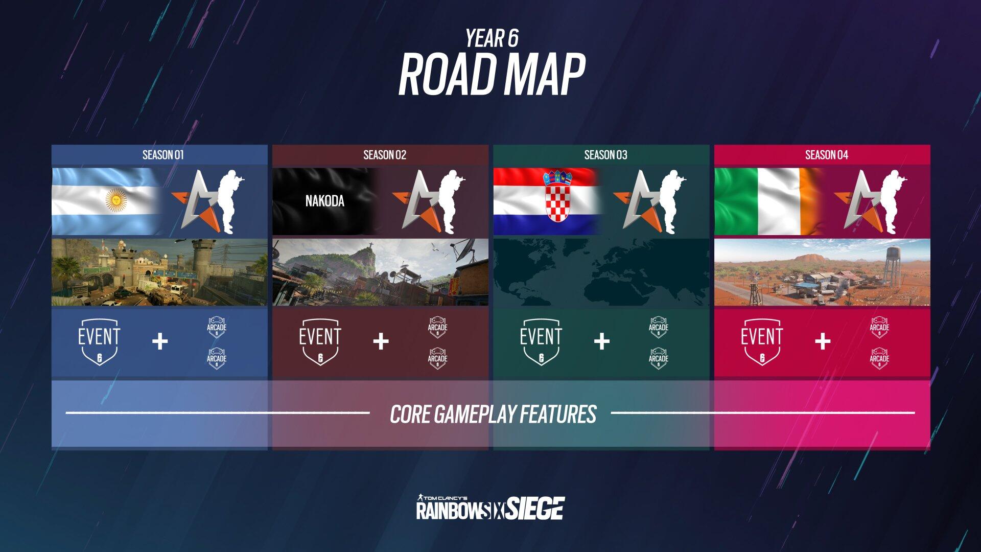 Tom Clancy's Rainbow Six Siege Presents The Future Of Siege 1 Y6Roadmap https://www.mkaugaming.com/tom-clancys-rainbow-six-siege-presents-the-future-of-siege/