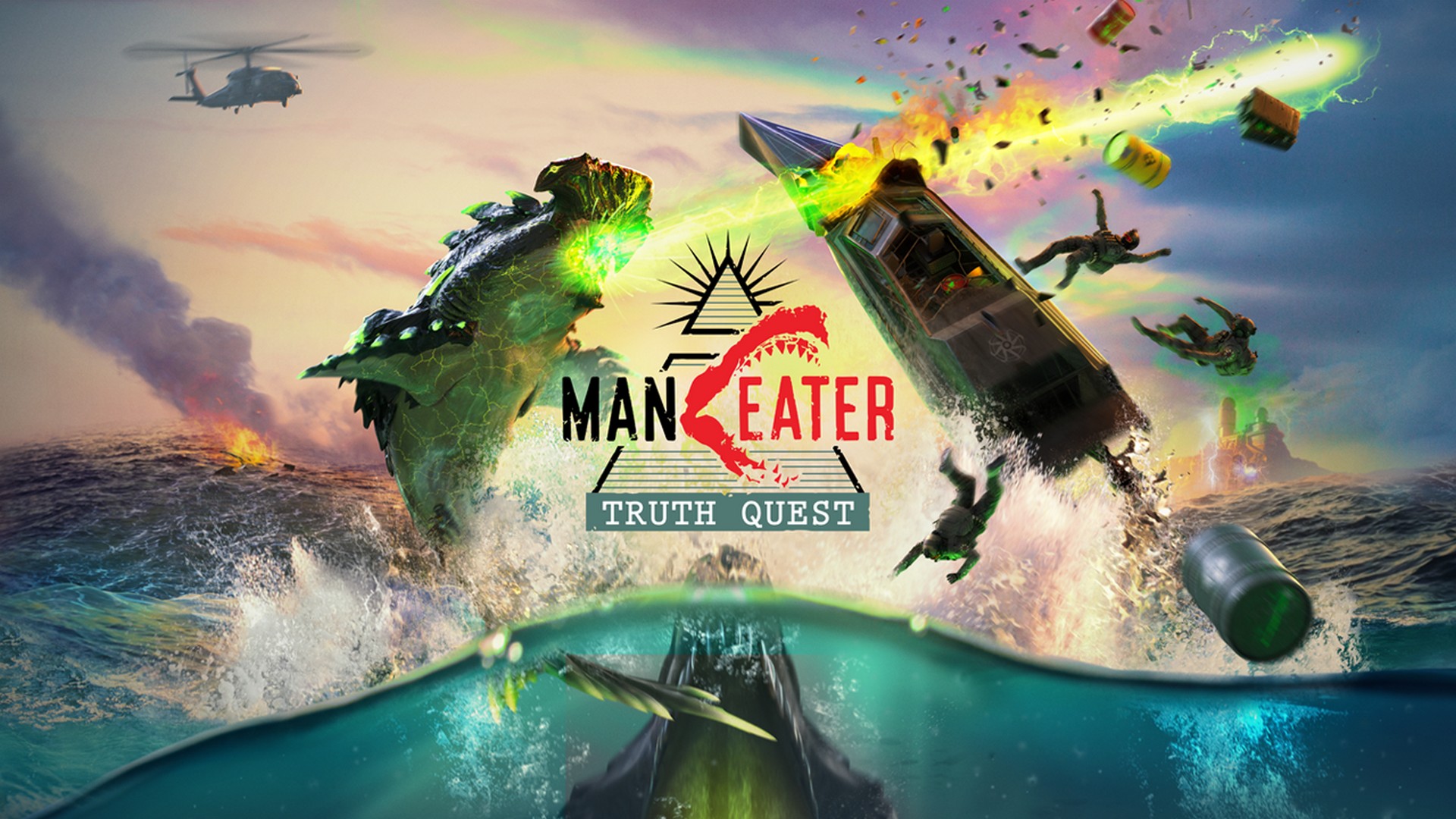 Maneater: Truth Quest Exposes Dark Conspiracies, Coming This Summer To Gaming Platforms Near You