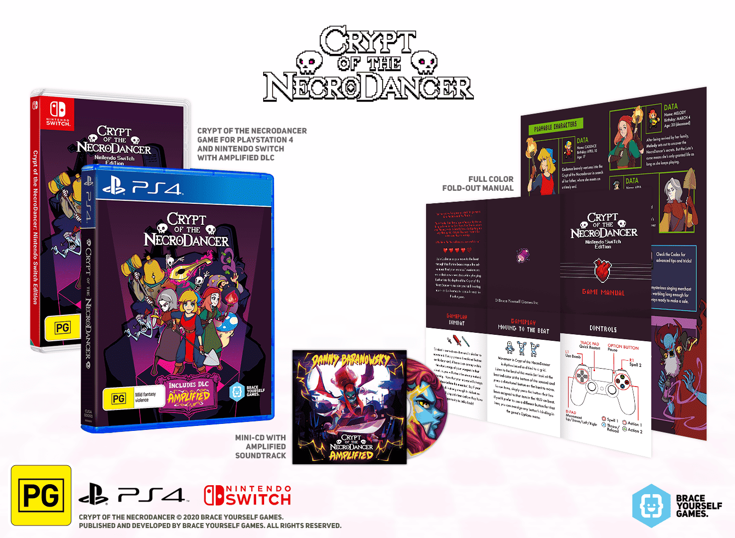 Crypt Of The NecroDancer – Now Available At Australian Retailers On Playstation 4 & Nintendo Switch 1 image 13735815531617924857452 1617924860638 https://www.mkaugaming.com/crypt-of-the-necrodancer-now-available-at-australian-retailers-on-playstation-4-nintendo-switch/