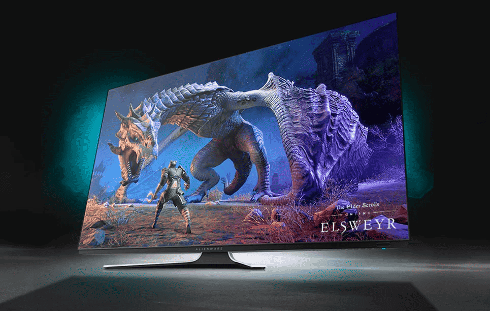 ALIENWARE AW5520QF 55インチ 有機EL 4K モニター 光沢 Alienware 55 OLED 4K Ultra HD 120Hz Gaming Monitor AW5520QF