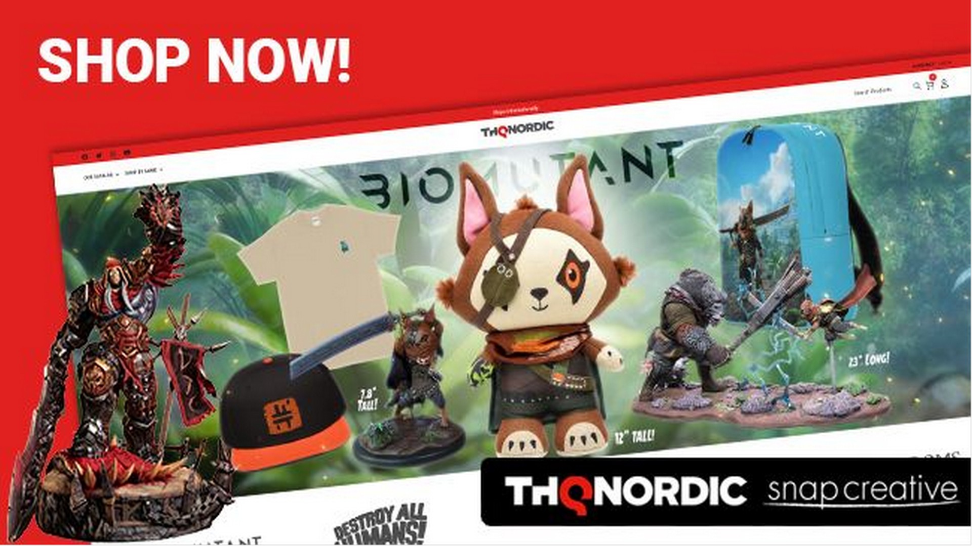 Are You Ready For The Biomutant Plush? THQ Nordic Opens Merch Store