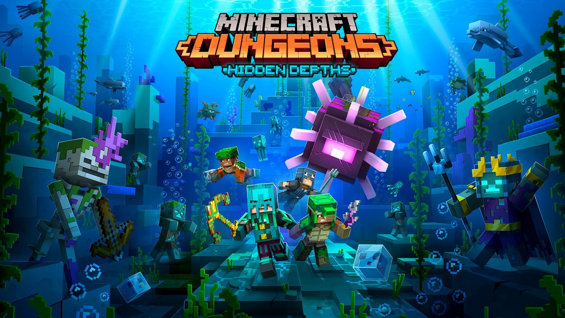 Minecraft Dungeons: Hidden Depths DLC Out Now
