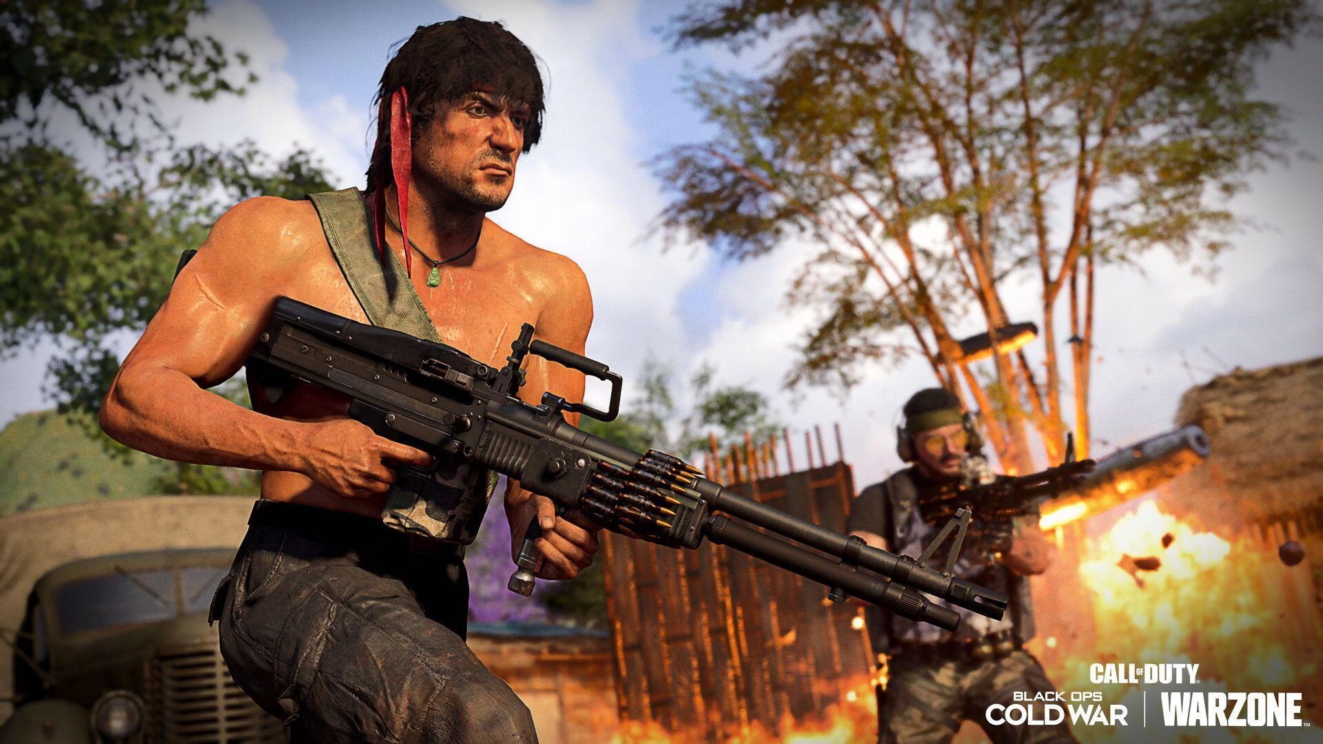 80's Action Heroes Rambo and John McClane Make Their Explosive Debut Across Call of Duty 4 BOCW WZ 4 https://www.mkaugaming.com/80s-action-heroes-rambo-and-john-mcclane-make-their-explosive-debut-across-call-of-duty/