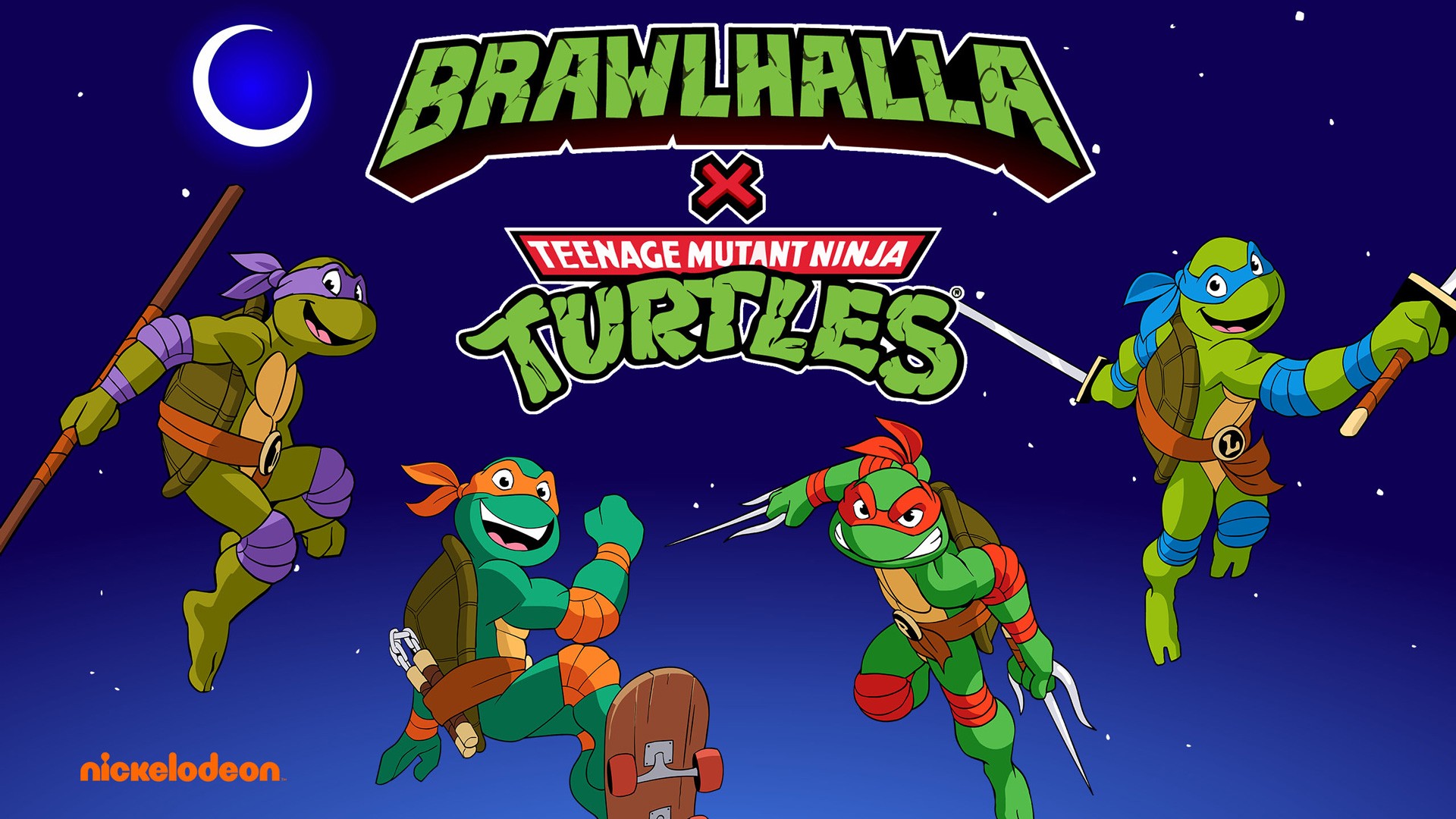 Nickelodeon’s Teenage Mutant Ninja Turtles Join BRAWLHALLA As Epic Crossovers On June 16