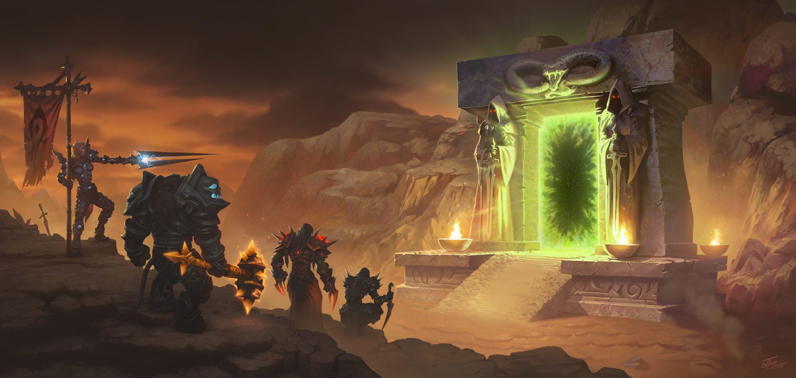 Burning Crusade Classic Dark Portal Key Art 1 scaled https://www.mkaugaming.com/sydney-claims-world-first-reveal-of-burning-crusade-classic-key-art-with-massive-mural/
