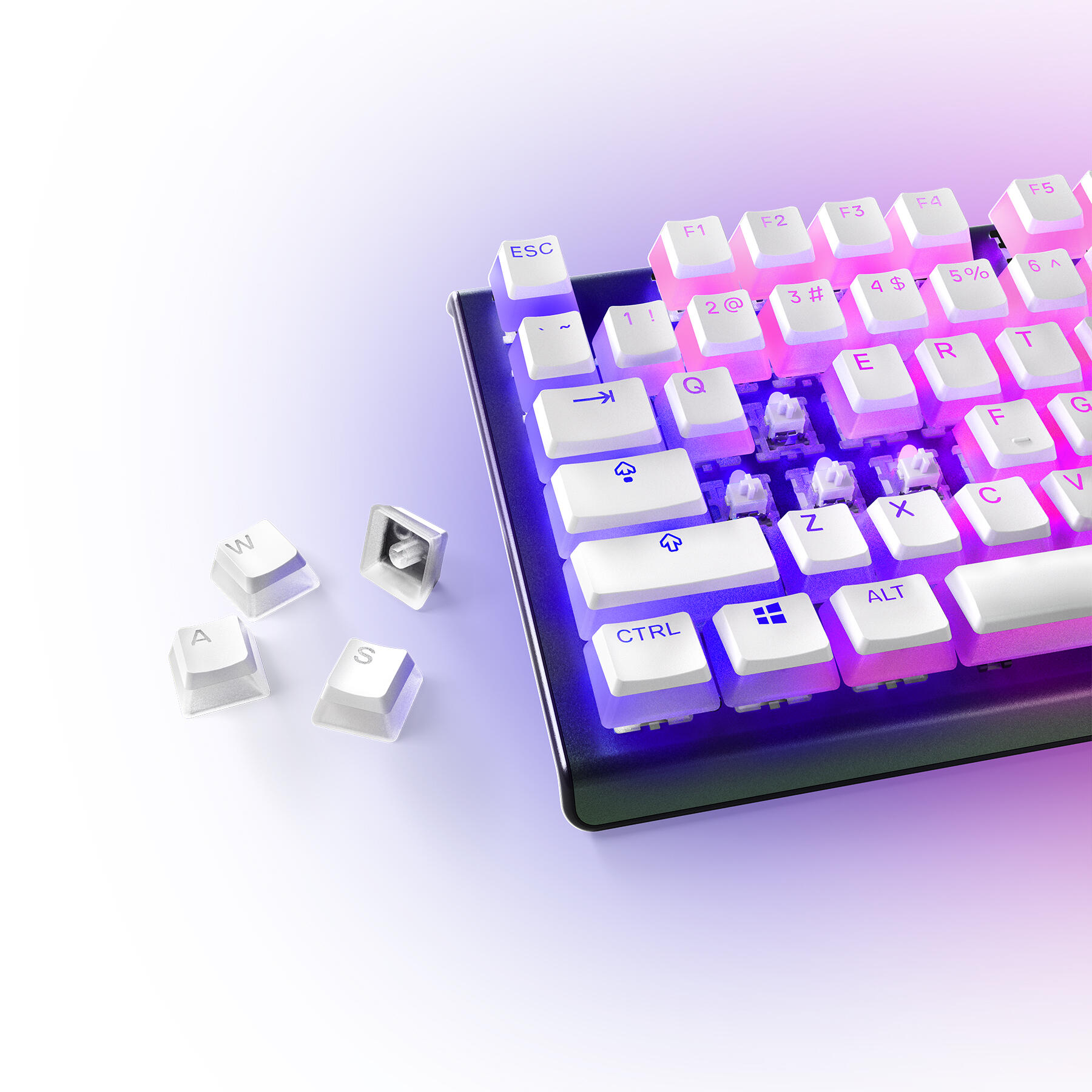 SteelSeries Unveils PrismCaps 2 PrismCaps US Zoom w Caps White https://www.mkaugaming.com/steelseries-unveils-prismcaps/