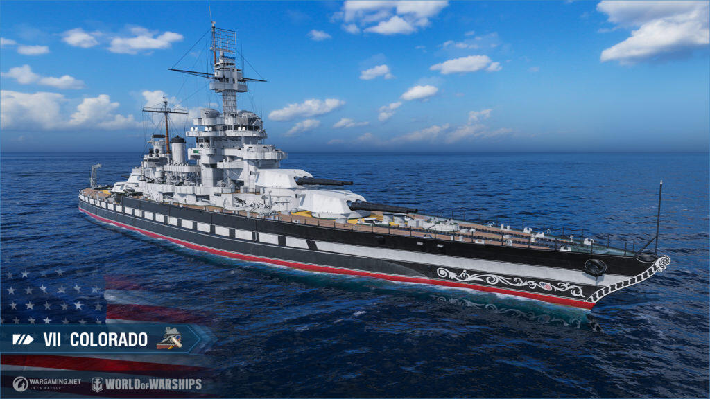 The Grand Battle Brings Super Battleships To World of Warships 4 USS Colorado https://www.mkaugaming.com/the-grand-battle-brings-super-battleships-to-world-of-warships/