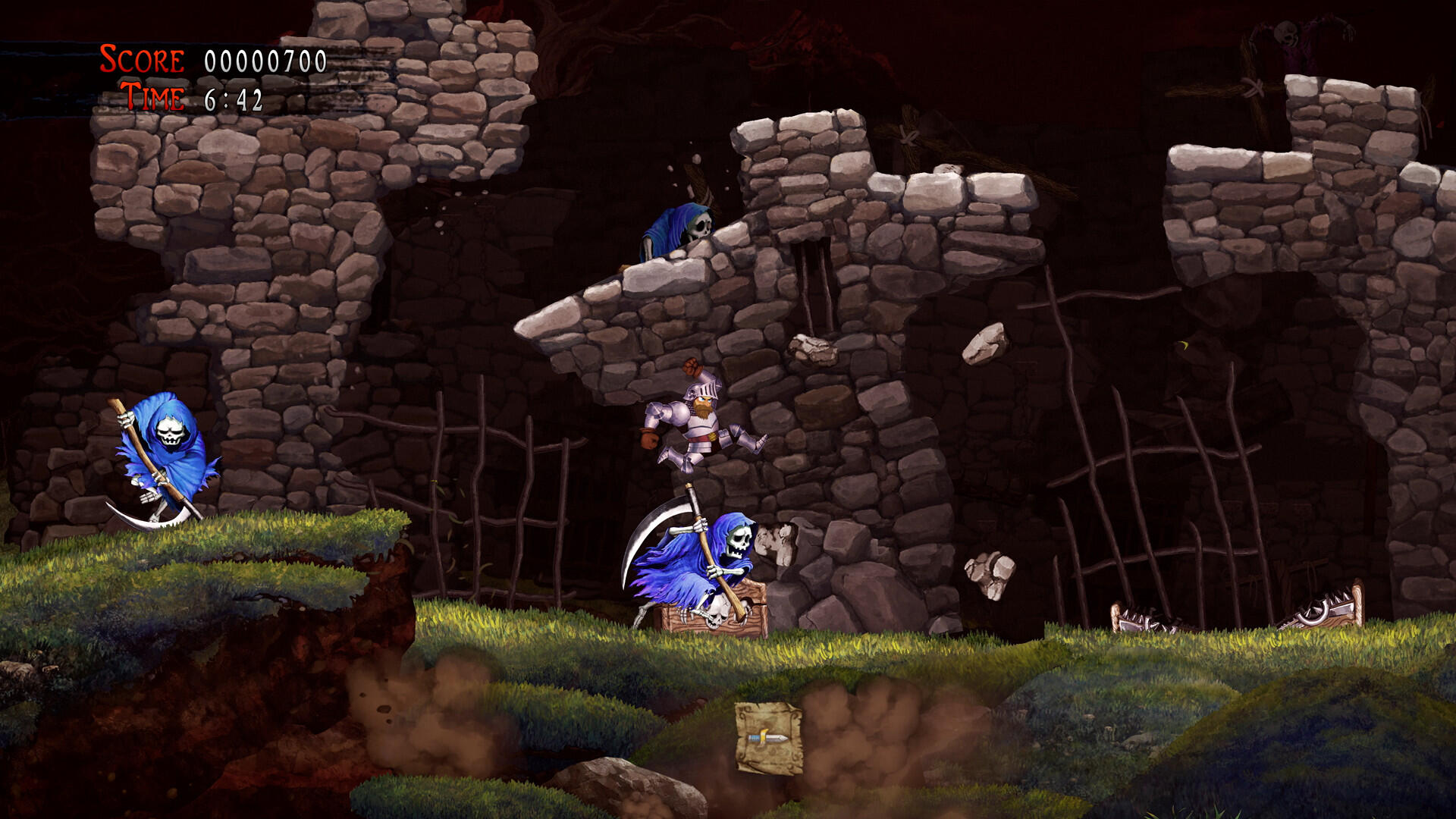 Ghosts 'n Goblins Resurrection (Playstation 4) - Review 1 https://www.mkaugaming.com/all-review-list/ghosts-n-goblins-resurrection-playstation-4-review/