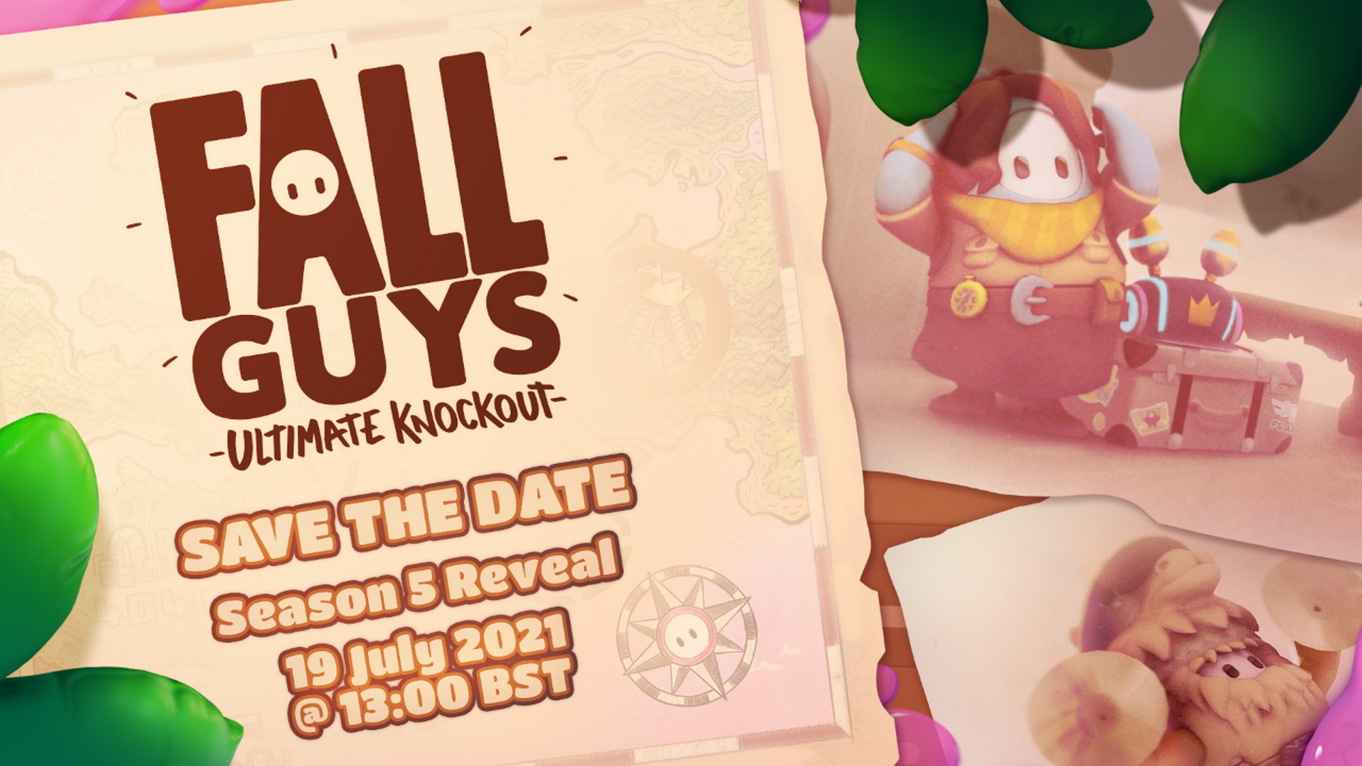 Fall Guys: Ultimate Knockout Season 5 is coming July 20 on Steam