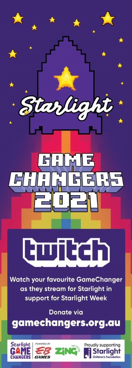 thumbnail STARLIGHT 2021 GAMECHANGERS PILLAR 1 https://www.mkaugaming.com/starlight-gamechangers-raises-funds-for-sick-kids-in-august/