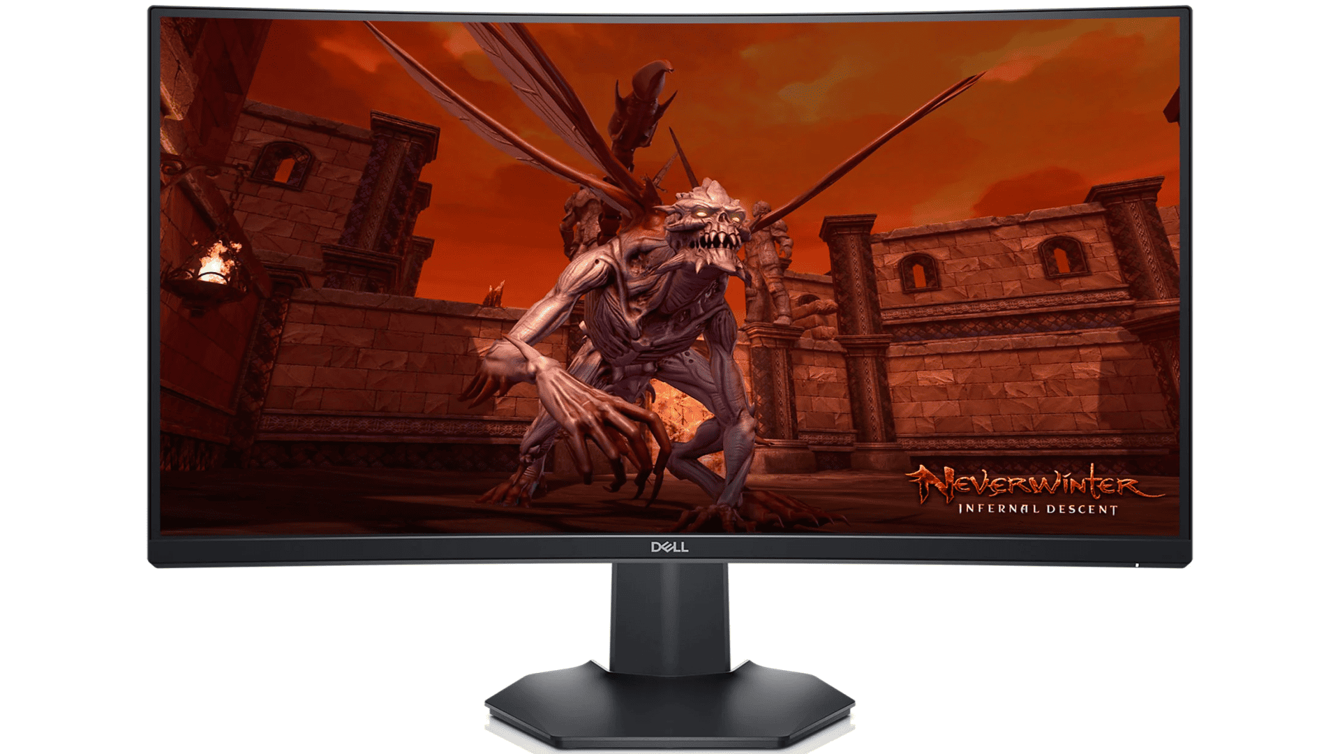美品　Dell S2721HGF 27インチ 曲面　144hz Dell 27
