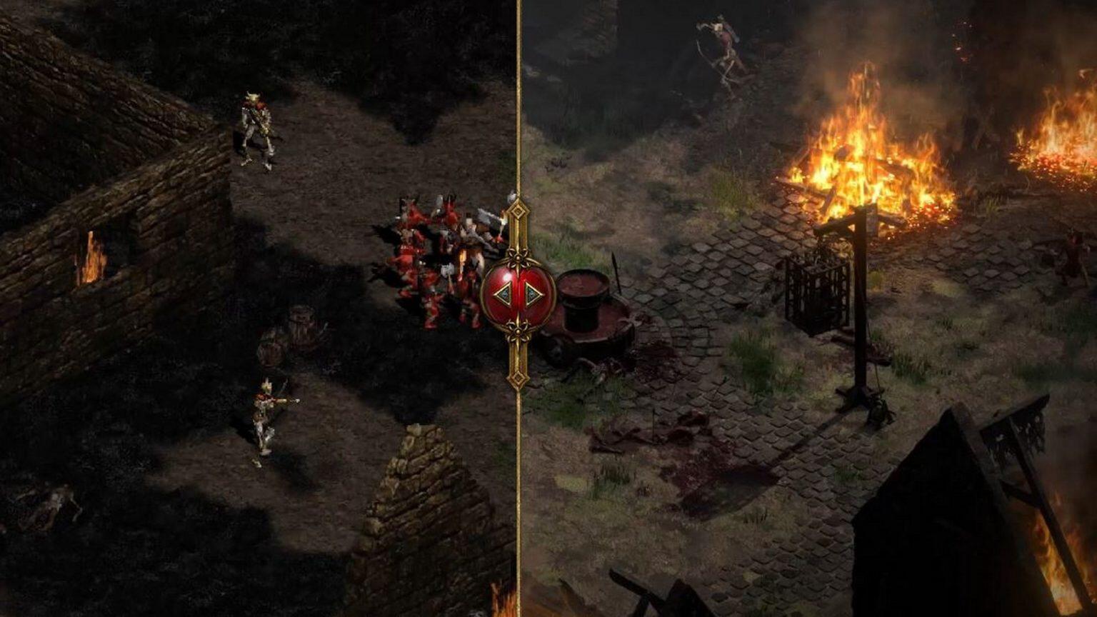 Nintendo diablo 2. Diablo 2. Diablo 2 ps4. Diablo II resurrected. Diablo 2 resurrected.