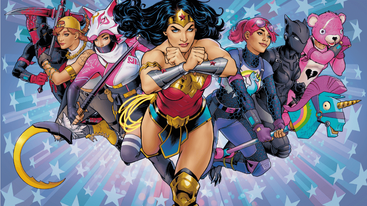 thumbnail Honorary Amazons Loading Screen https://www.mkaugaming.com/wonder-woman-arrives-in-fortnite-features-loading-screen-designed-by-australian-artist/