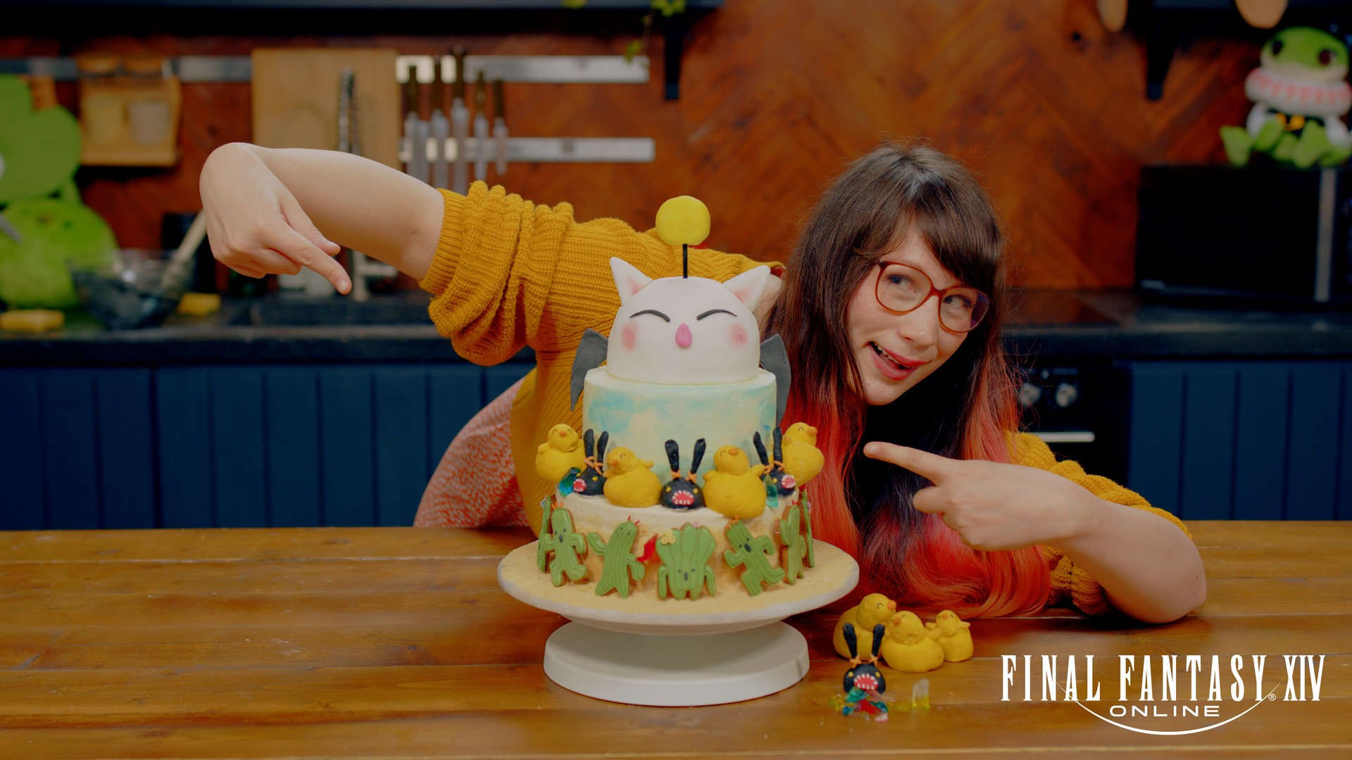 Final Fantasy XIV Online Celebrates 8th Anniversary With Birthday Cake From Culinarian Supreme Kim-Joy