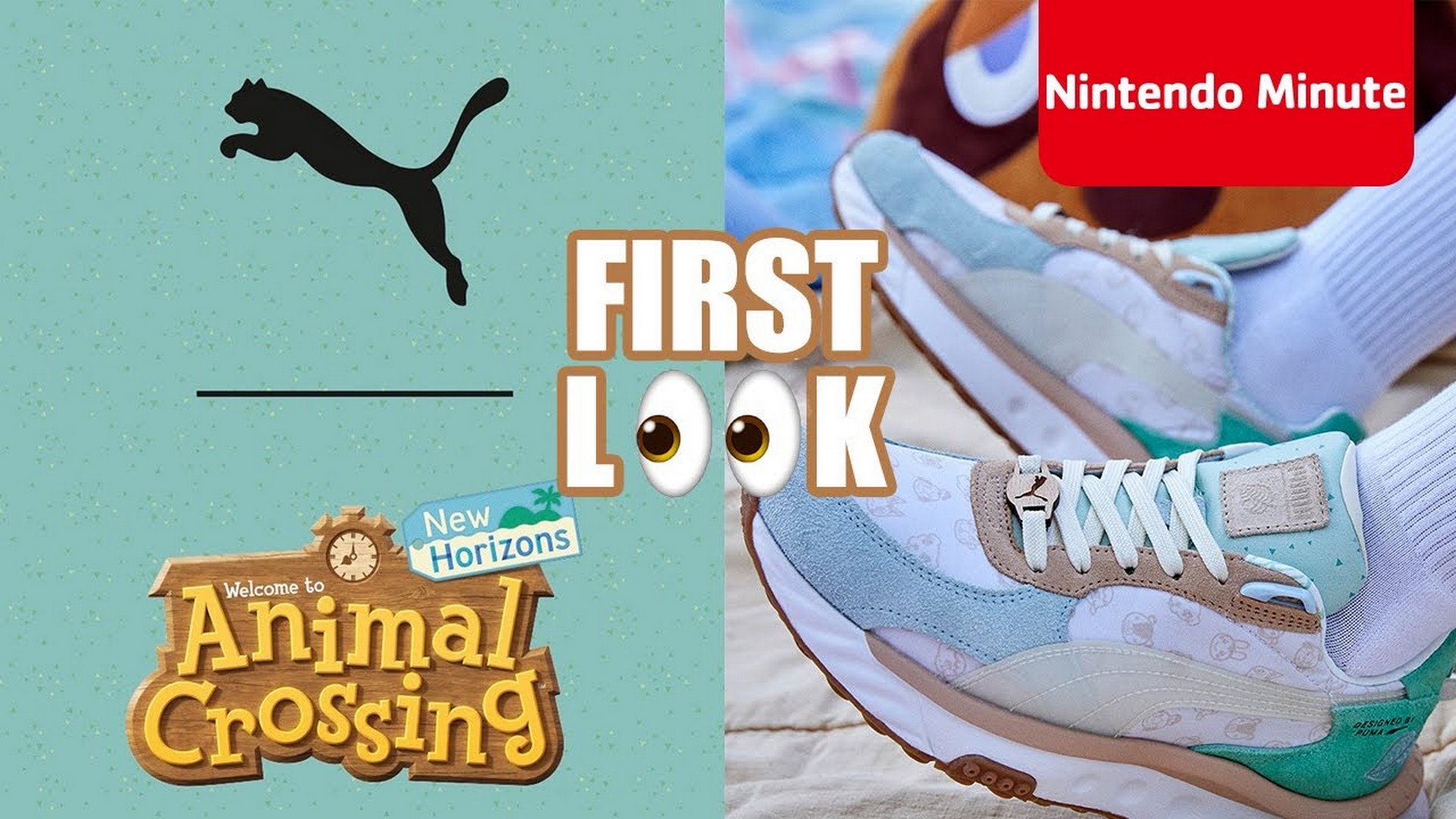 GAME ON. The Puma X Animal Crossing: New Horizons Collection Is Coming