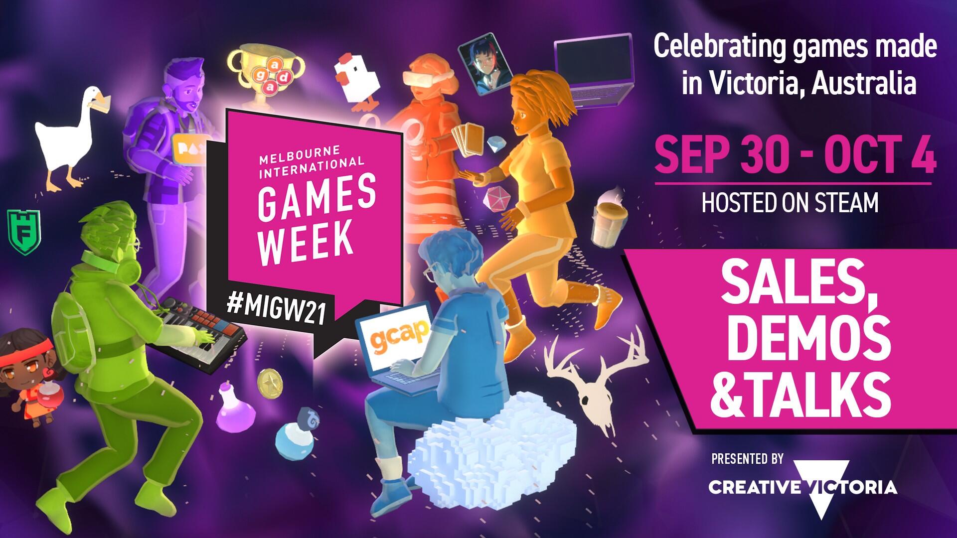 Melbourne International Games Week Announces First Steam Festival